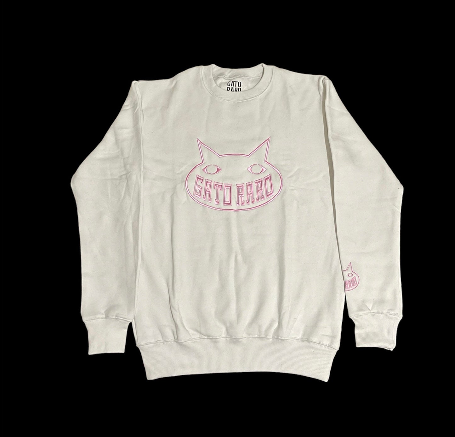 Pearl White GatoRaro Crewneck